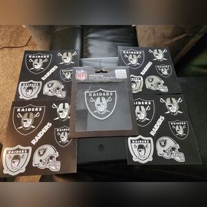 FREE with purchase: Raiders decal & sticker Set